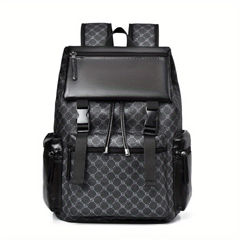 Faux Leather Backpack