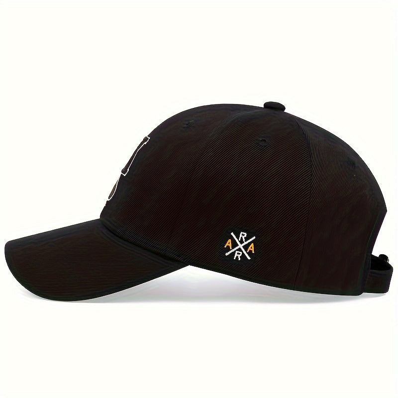 Spade Poker K Embroidered Adjustable Hat