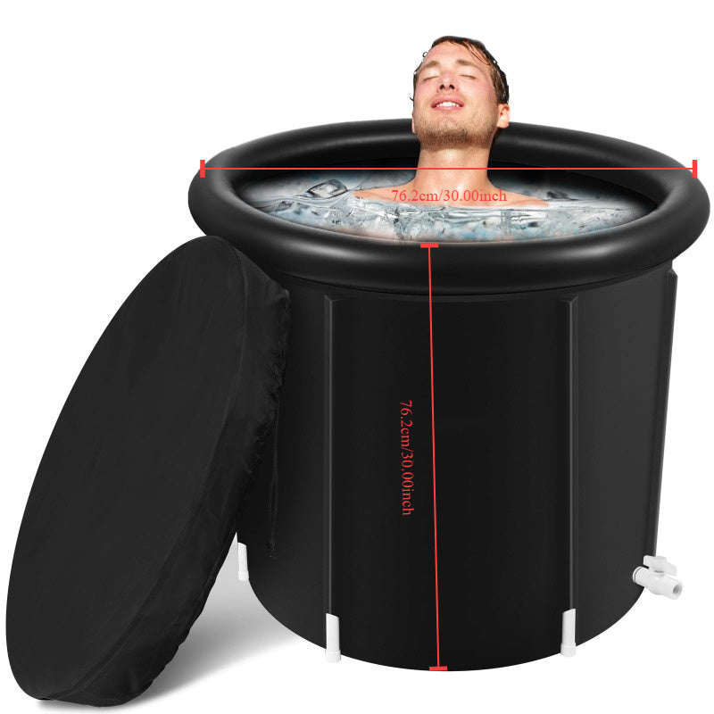 Portable Cold Plunge Ice Bath Tub (80 gallons)