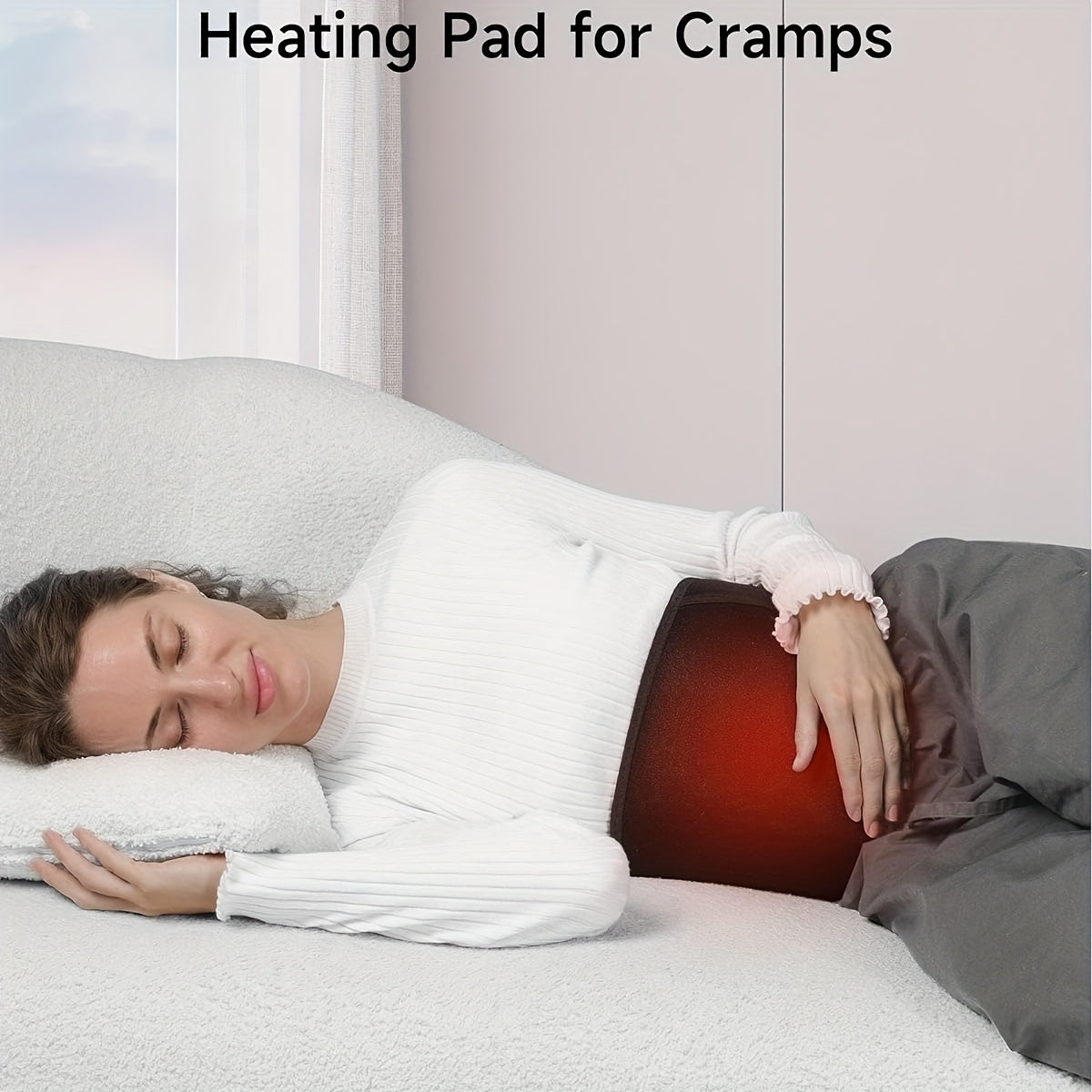 ALLJOY USB Heating Pad For Back Pain Relief