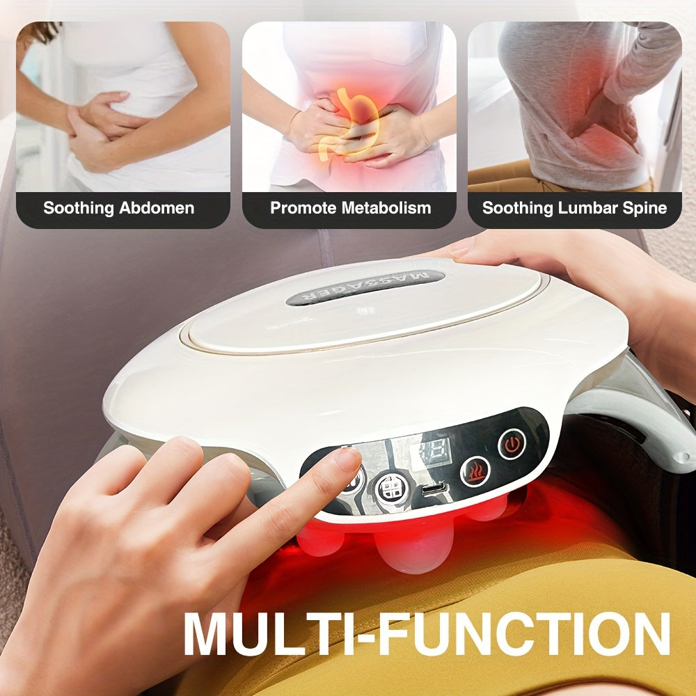 Automatic Abdominal Massager, Electric Stomach Massager, Electric Stomach Machine For Flattening Belly, Multiple-use For Waist And Abdomen, Back, Neck And Legs, 3 Modes , For Home Or Office Use,