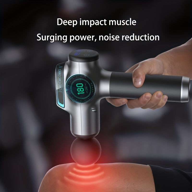 99 Speed LCD Screen Percussion Massage Gun