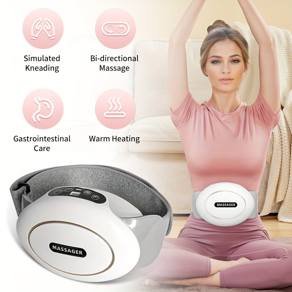 Automatic Abdominal Massager, Electric Stomach Massager, Electric Stomach Machine For Flattening Belly, Multiple-use For Waist And Abdomen, Back, Neck And Legs, 3 Modes , For Home Or Office Use,