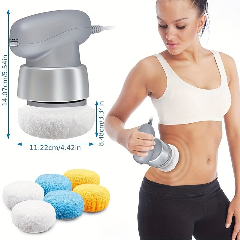 Cellulite Body Shaper Shaping Massager With 6 Washable Pads - Adjustable Speed