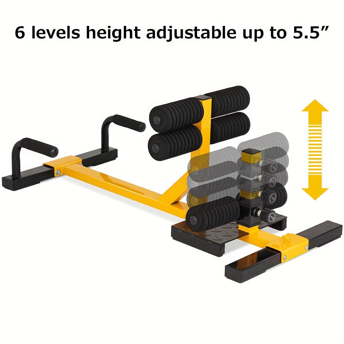 3-in-1 Squat Push Up Ab Workout Home Gym Sit Up Machine