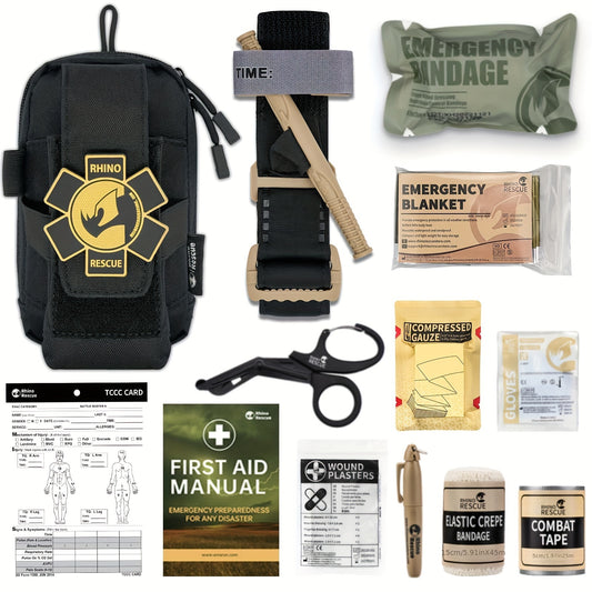 Comprehensive EDC Trauma Kit: Essential First Aid for Travel and Hiking