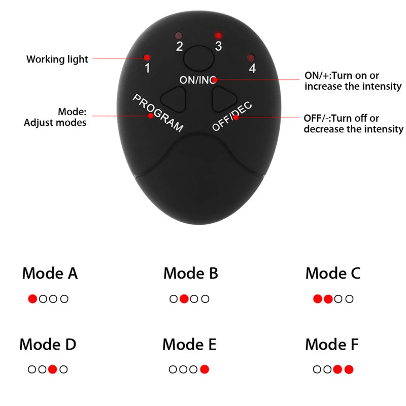 Electric Muscle Stimulator EMS Wireless