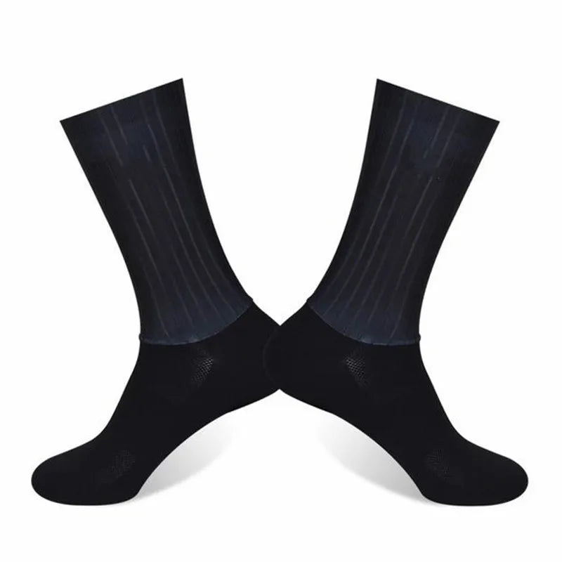 Anti-Slip Silicone Cycling Socks for Men