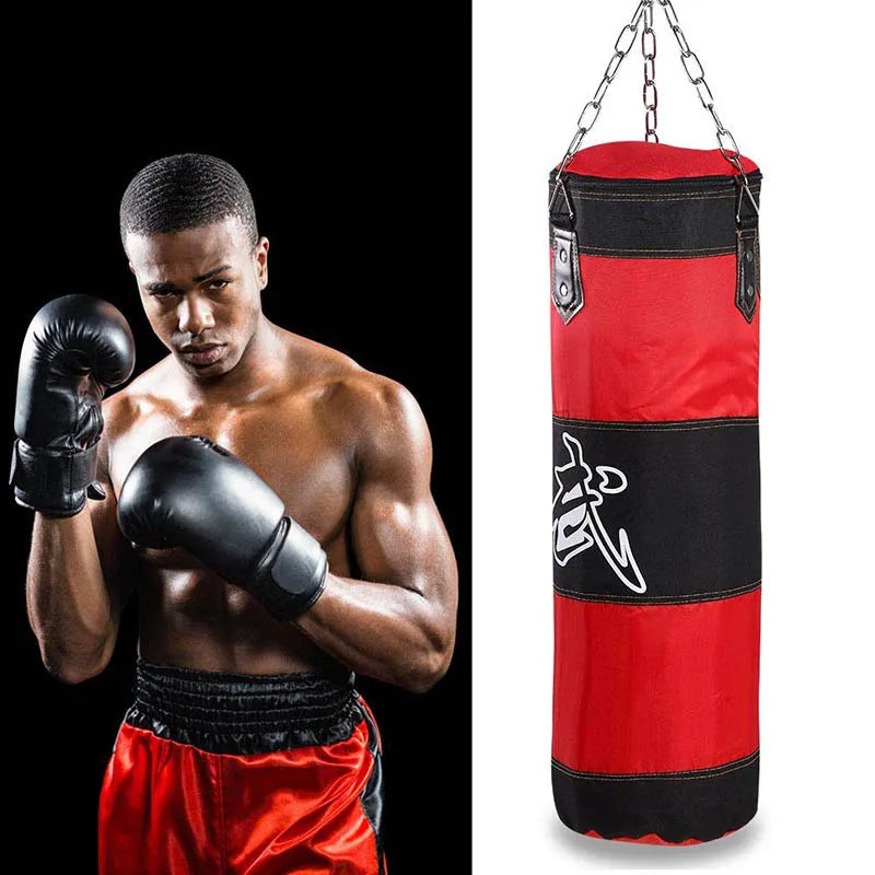 Heavy Punch Bag With Metal Chain Hook 100cm & 120cm