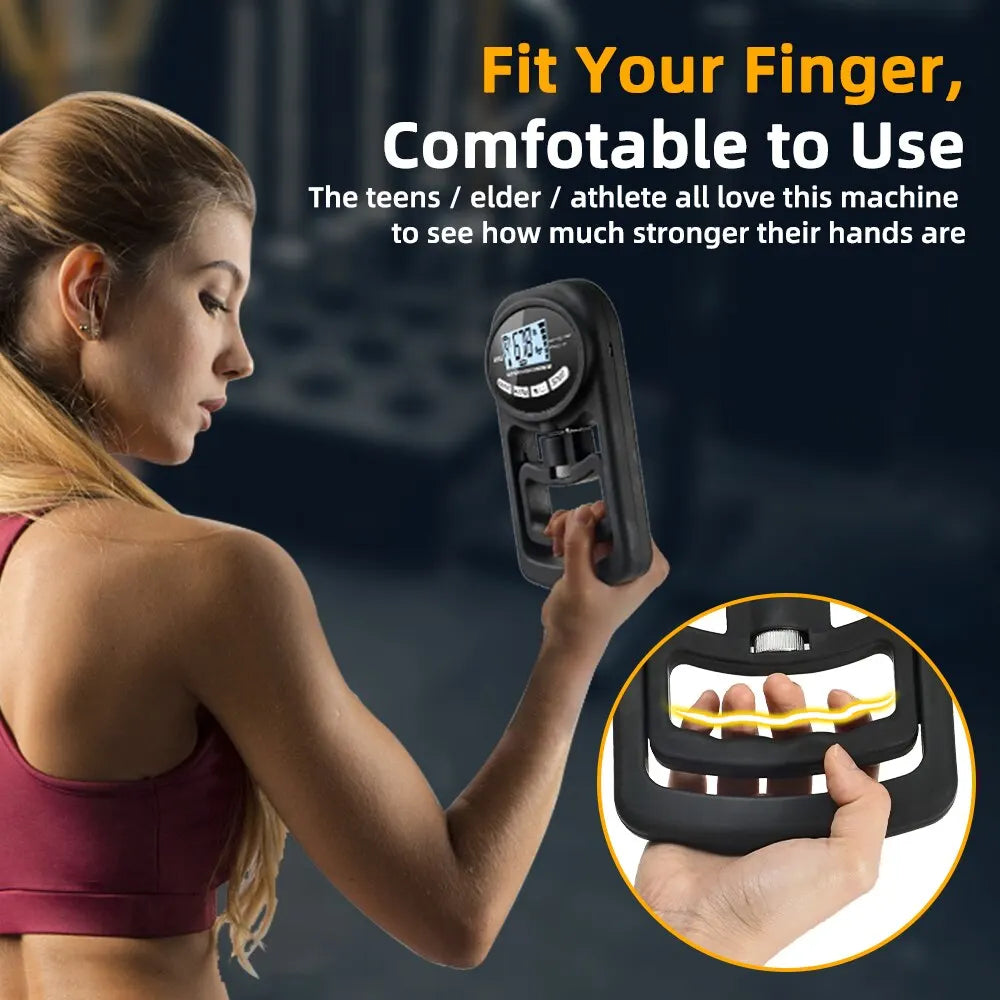 Grip Strength Tester 265Lbs/120Kg Digital Hand Dynamometer