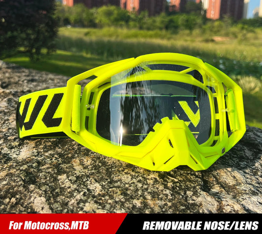 Off-Road Goggles - Ultimate Windproof Protection for Motocross, MTB, ATV, Skiing, and Cycling