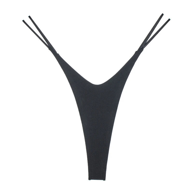 Cotton High-Rise G-String Panties