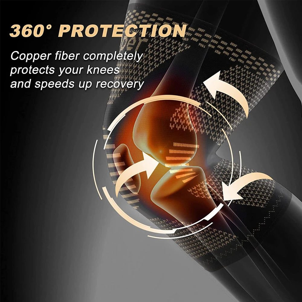 Copper Knee Brace for Arthritis Pain & Support-Copper Knee Sleeve for knee pain Compression sleeve for Sports,Knee Pain Relief