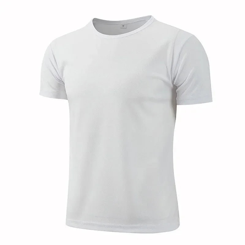 Quick-drying Round Neck Gym T-shirts