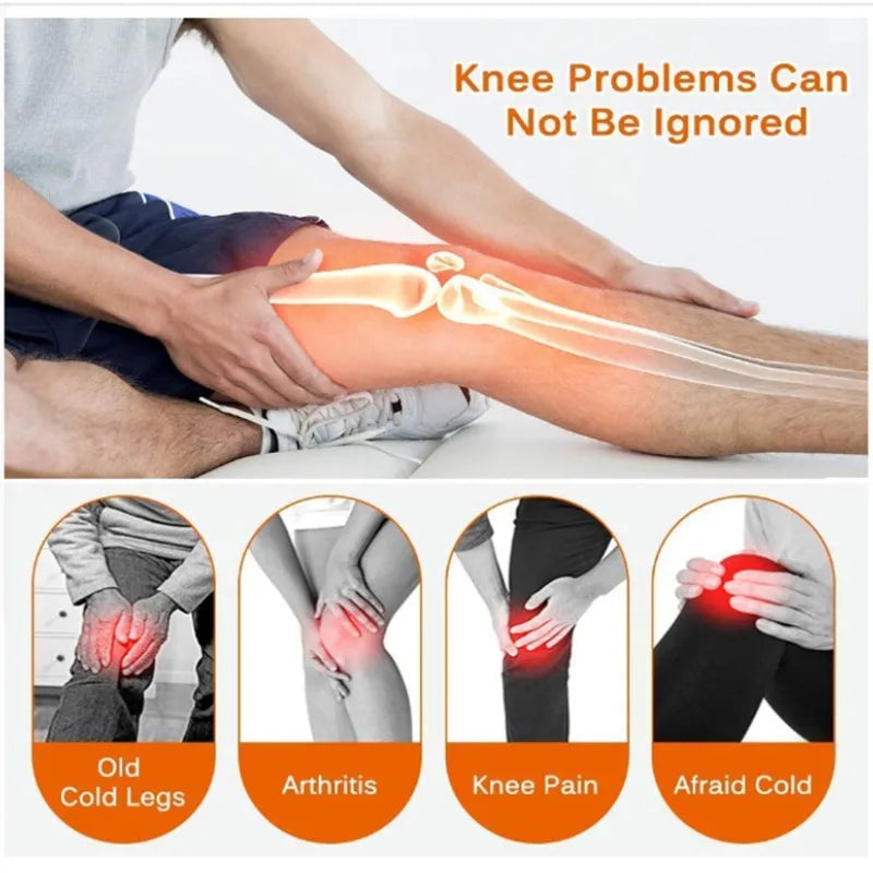 New Electric Heating Knee Pad Pain Relief Brace