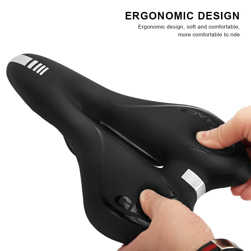 Bike Saddle Silicone Cushion Cycling Seat