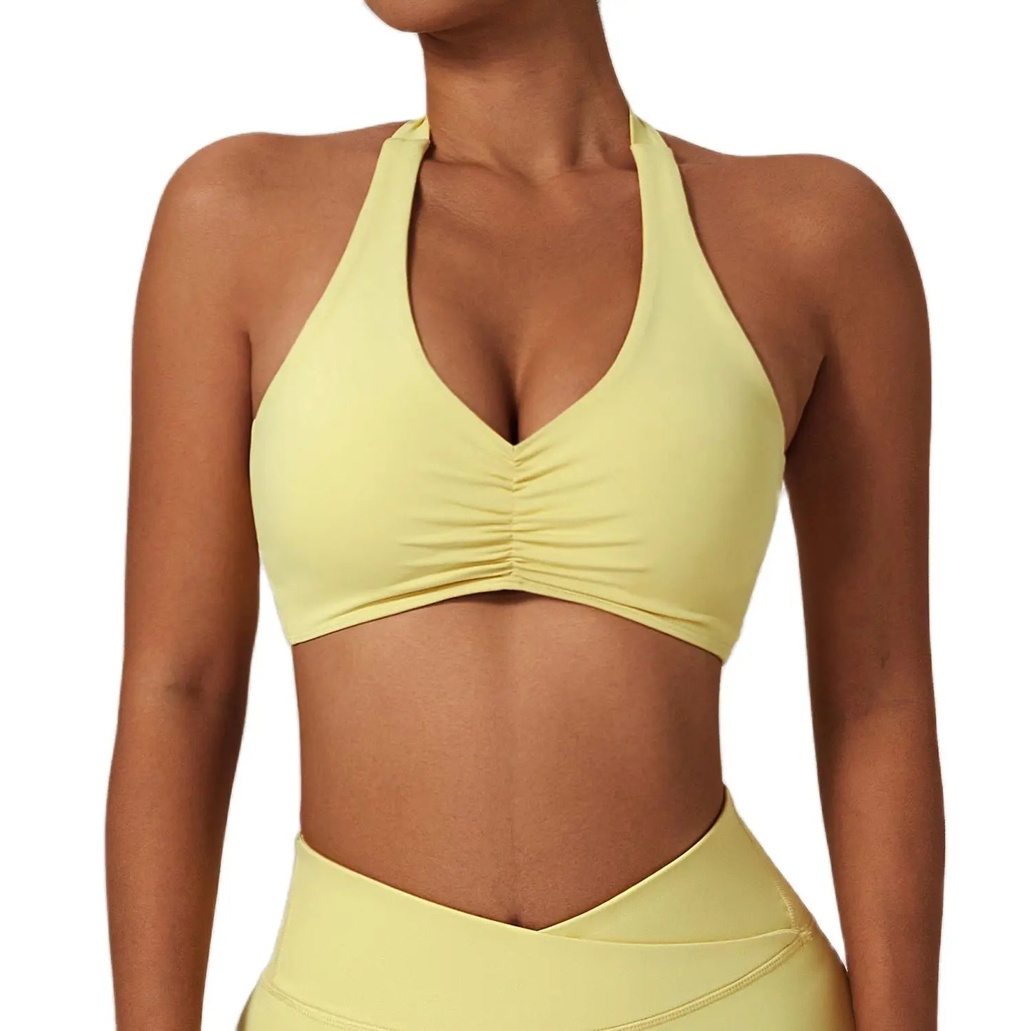 Women Halter Sports Bra High