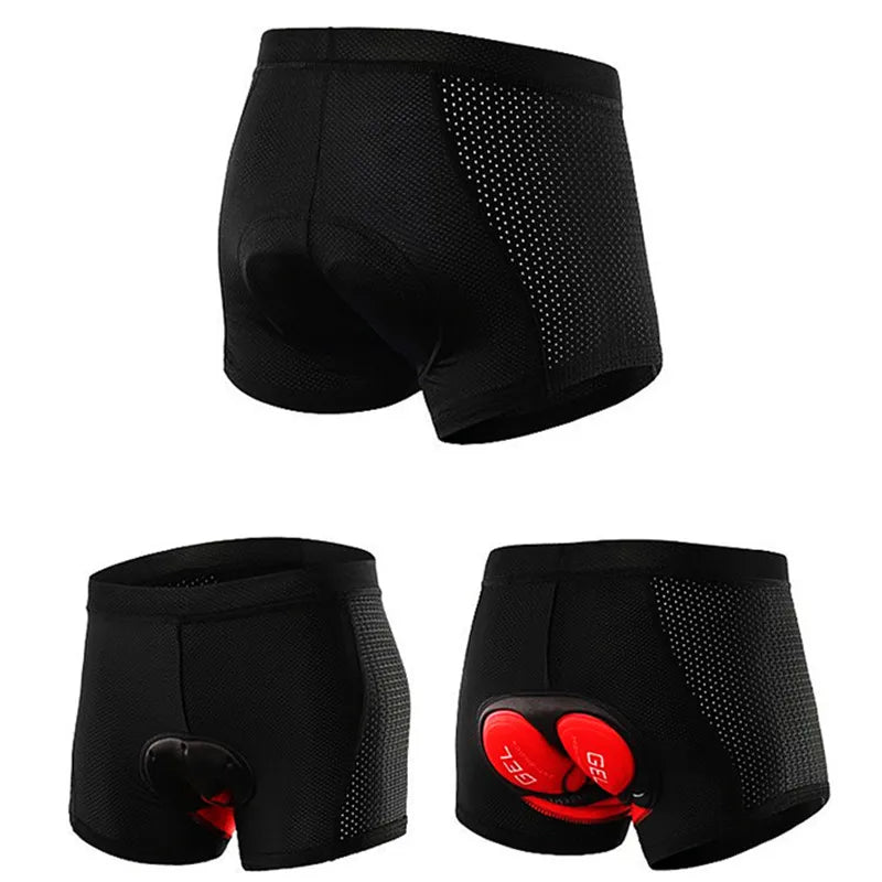 Pro Cycling Underwear 5D Gel Pad Shockproof