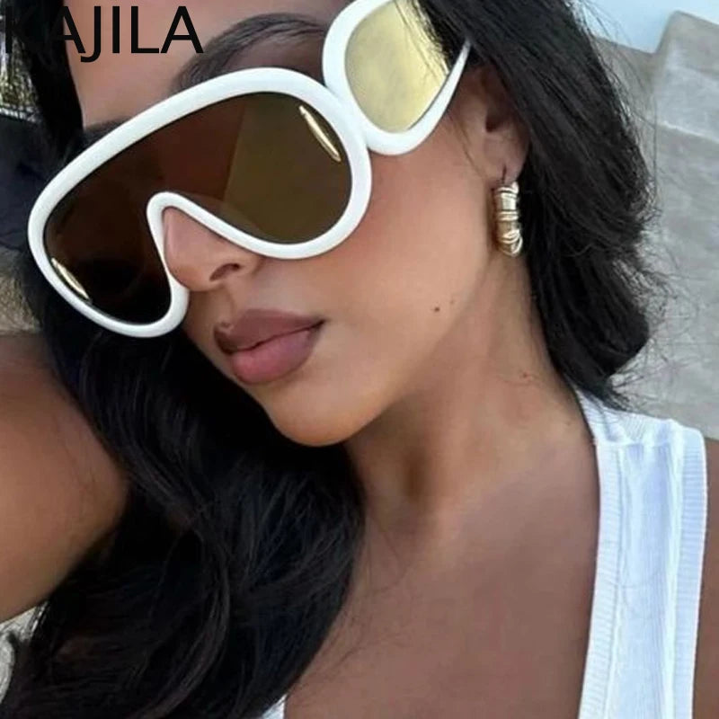 Kajila Oversized Punk Sunglasses