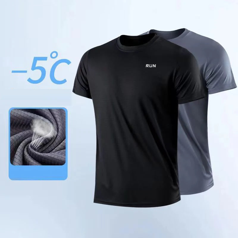 Quick-Drying Polyester Men's T-Shirt