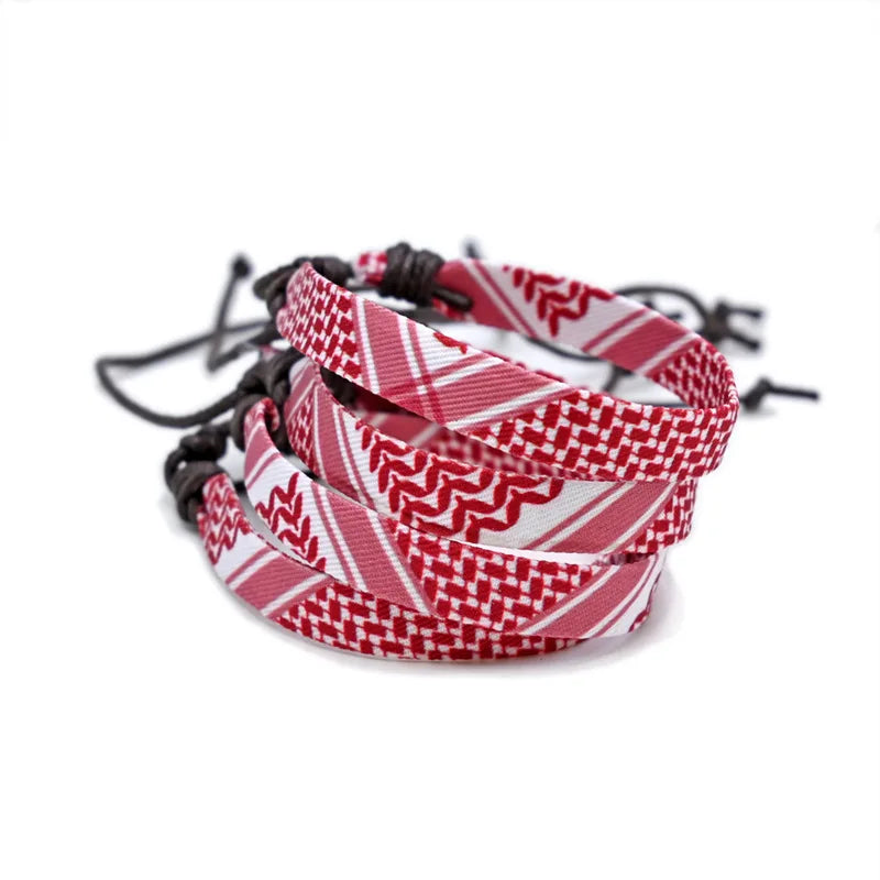 Meetvii Arabic Scarf Style Woven Bracelet