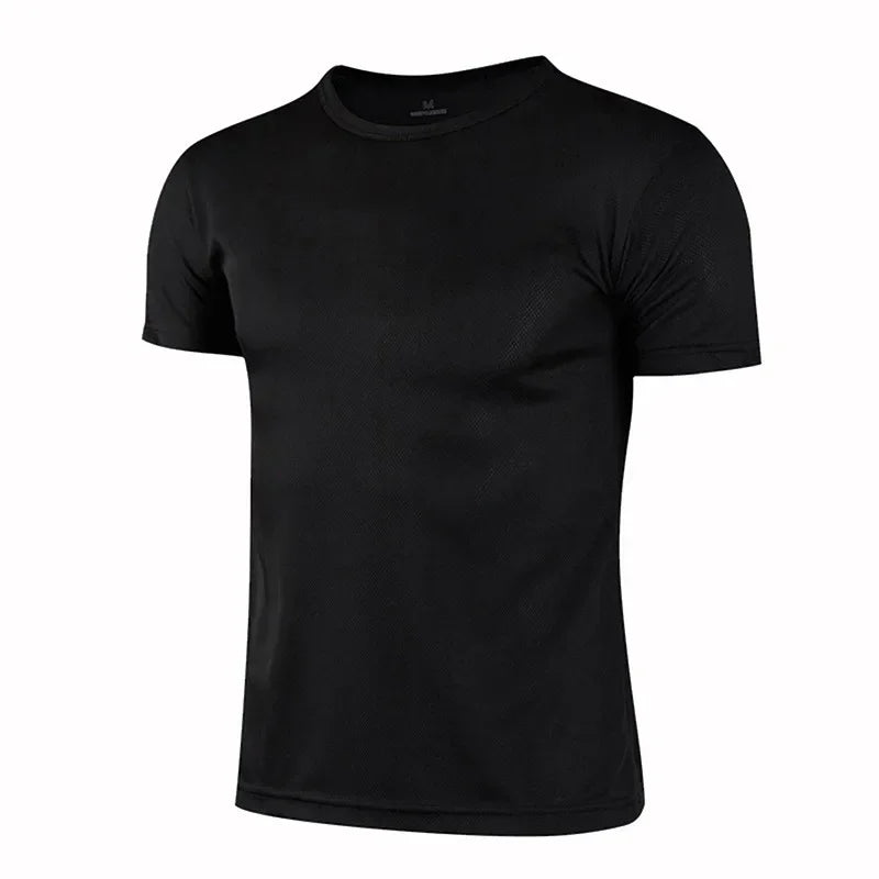 Quick-drying Round Neck Gym T-shirts