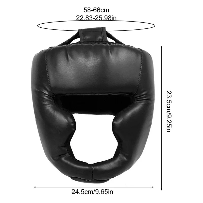 Full-Covered Professional Boxing Helmet Adult Combat Head Protector