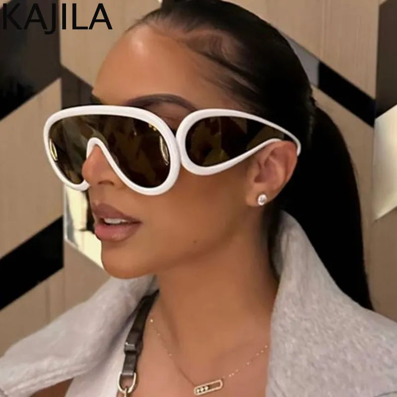 Kajila Oversized Punk Sunglasses