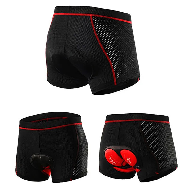 Pro Cycling Underwear 5D Gel Pad Shockproof