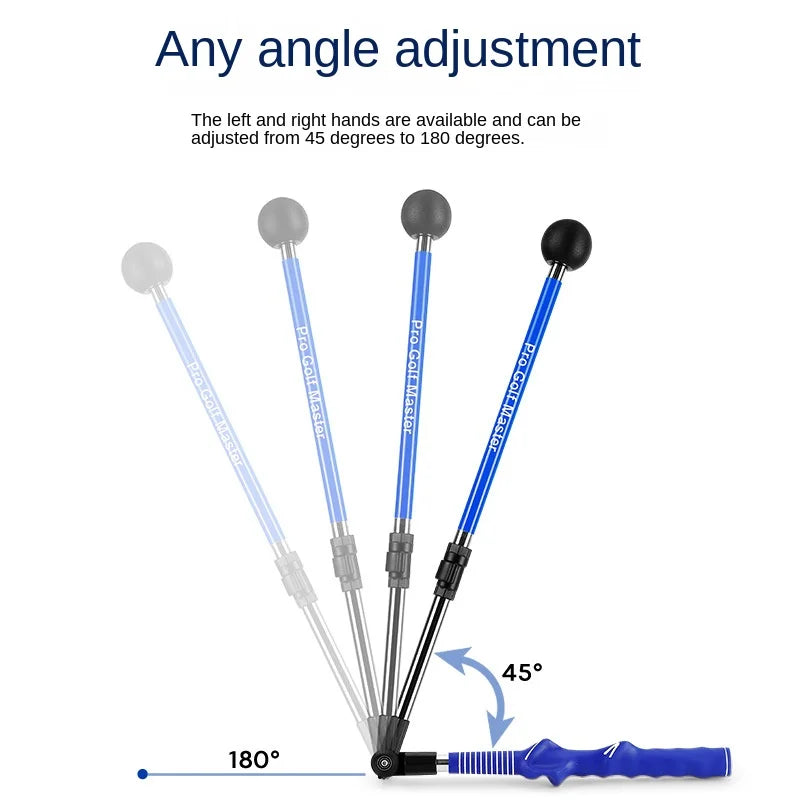 Golf Swing Trainer Folding Corrector Adjustable Length