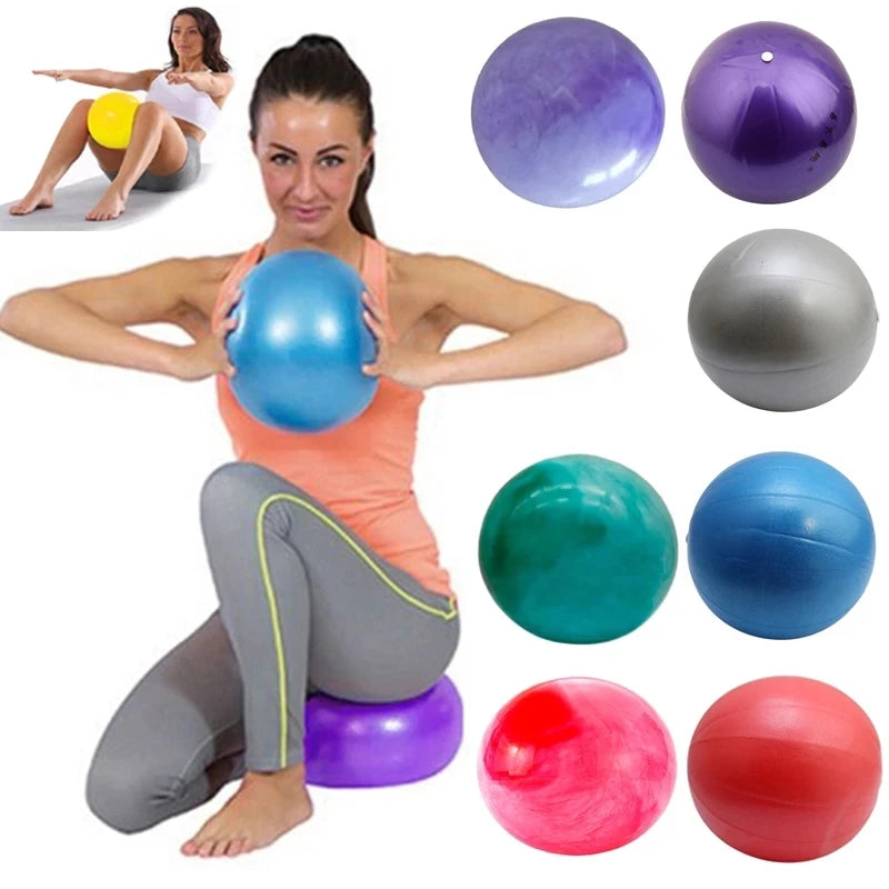 25cm Yoga Ball Exercise Gymnastic Fitness Pilates Ball