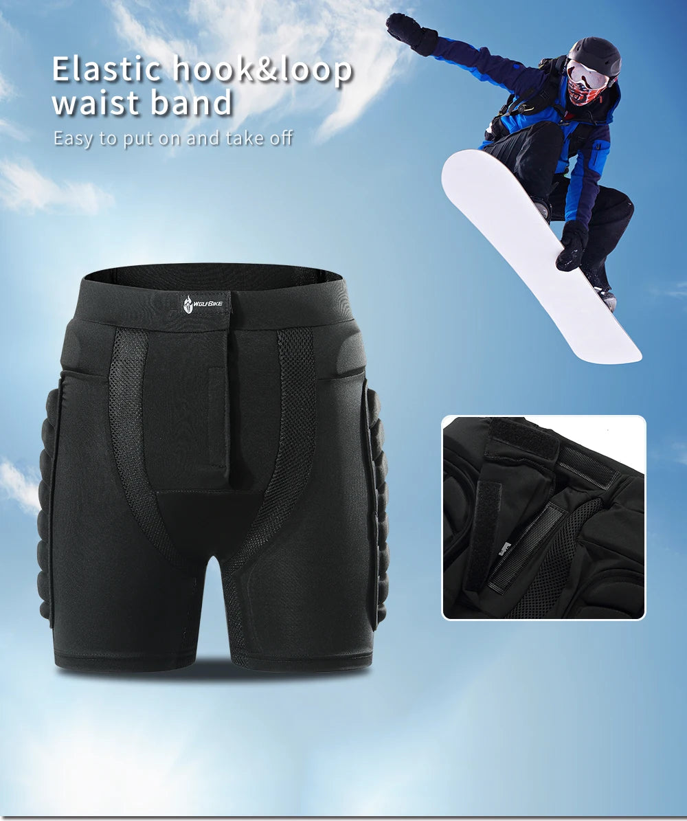 Motorcycle Shorts Fully Padded Underwear Tights Protective Gear