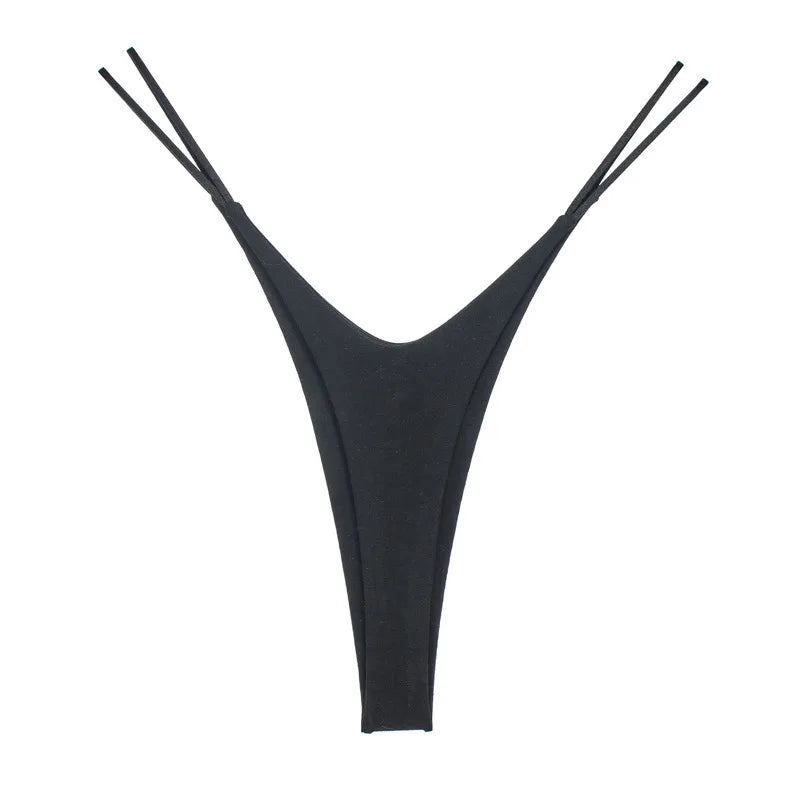 Cotton High-Rise G-String Panties