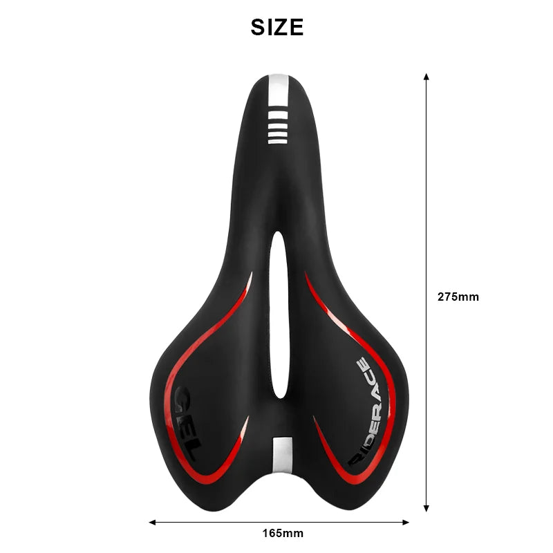 Bike Saddle Silicone Cushion Cycling Seat