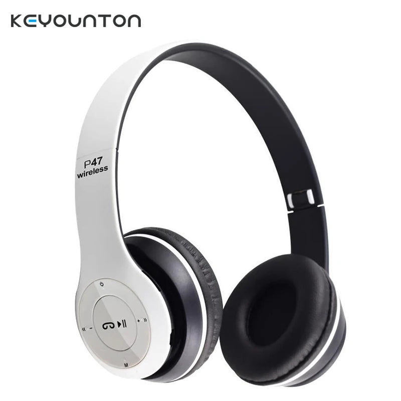 Wireless Bluetooth Earphone Headset Game Music Stereo Phone Compatible