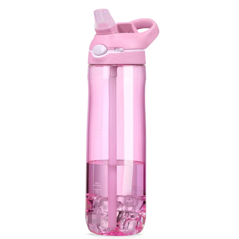 750ml Sports Water Bottle With Straw