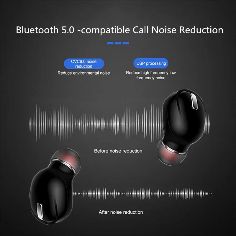 X9 Wireless Waterproof Sports Headphones Bluetooth