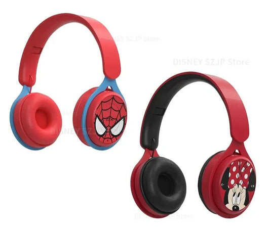 Kids Cartoon Wireless Bluetooth Foldable Headsets