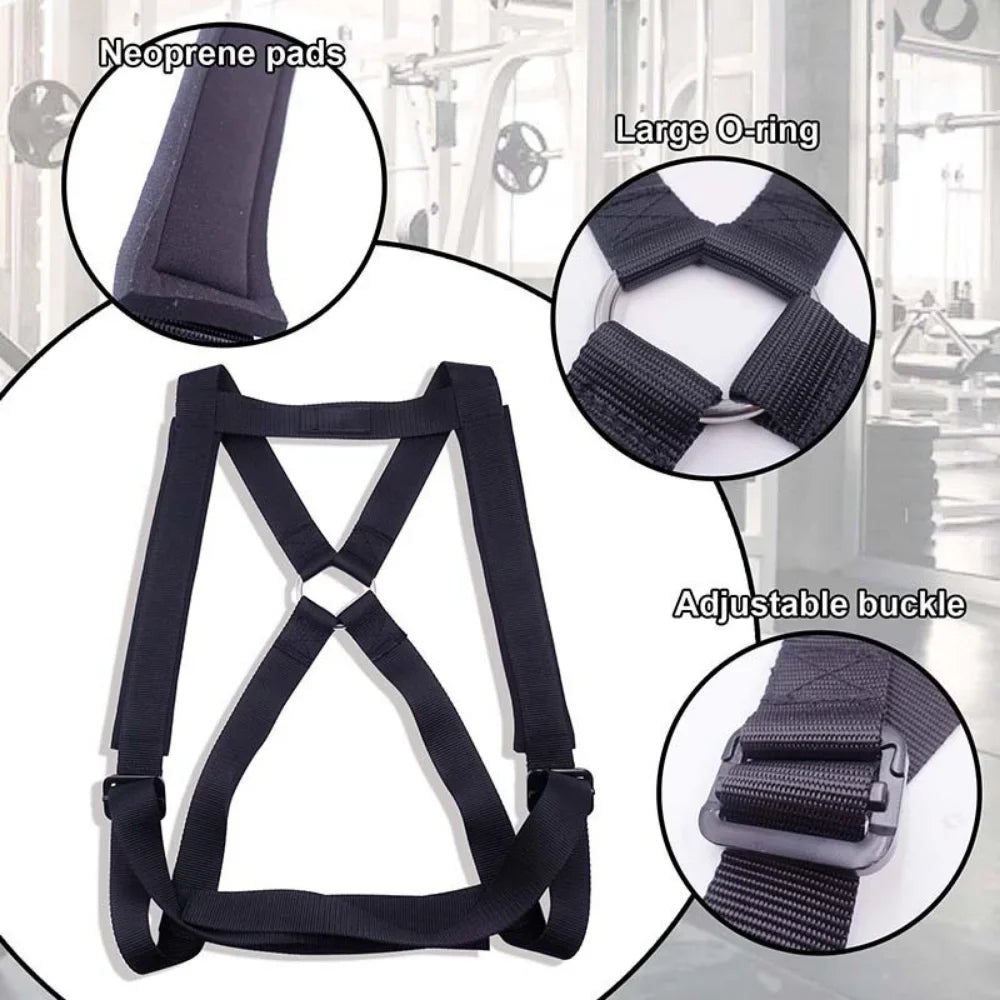 Weighted Vest Strap Barbell Plates for Home Pull-ups Plank Push-up