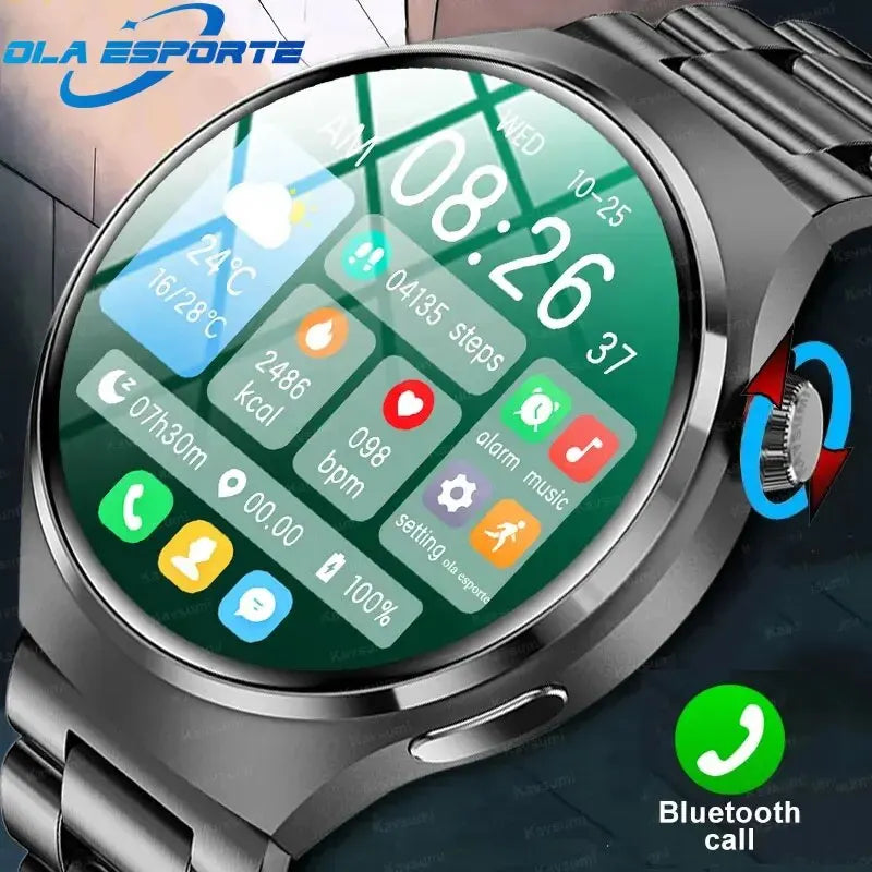 Waterproof SmartWatch Bluetooth Call GPS Tracker Heart Rate HD Screen