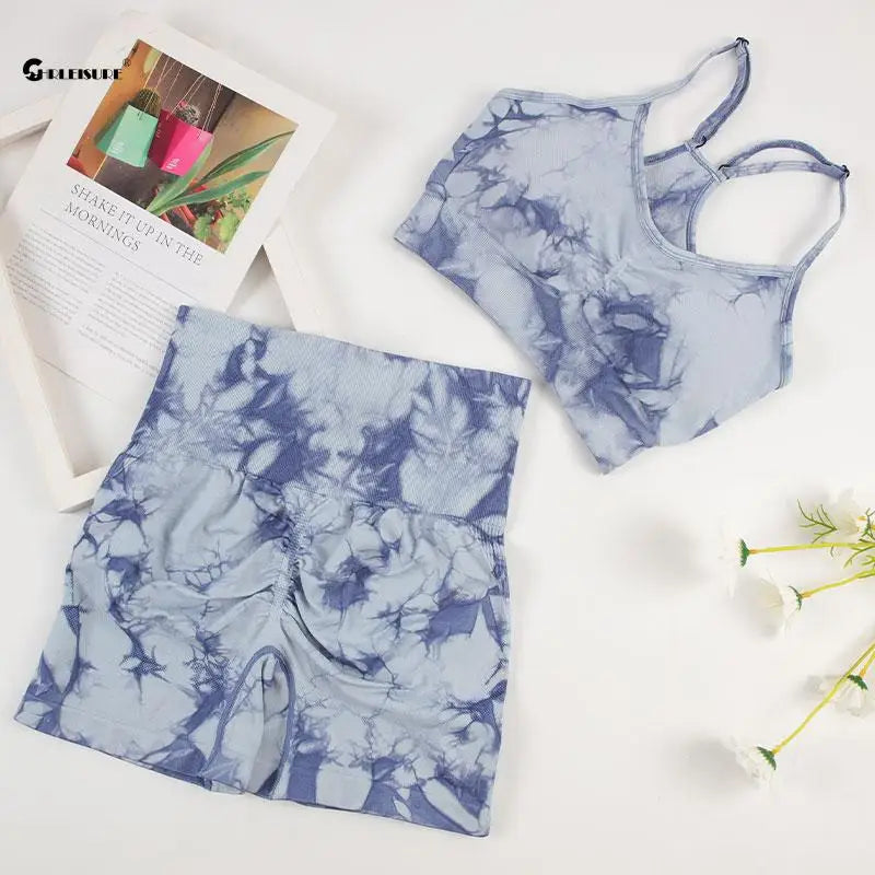 Tie-Dye Yoga Set