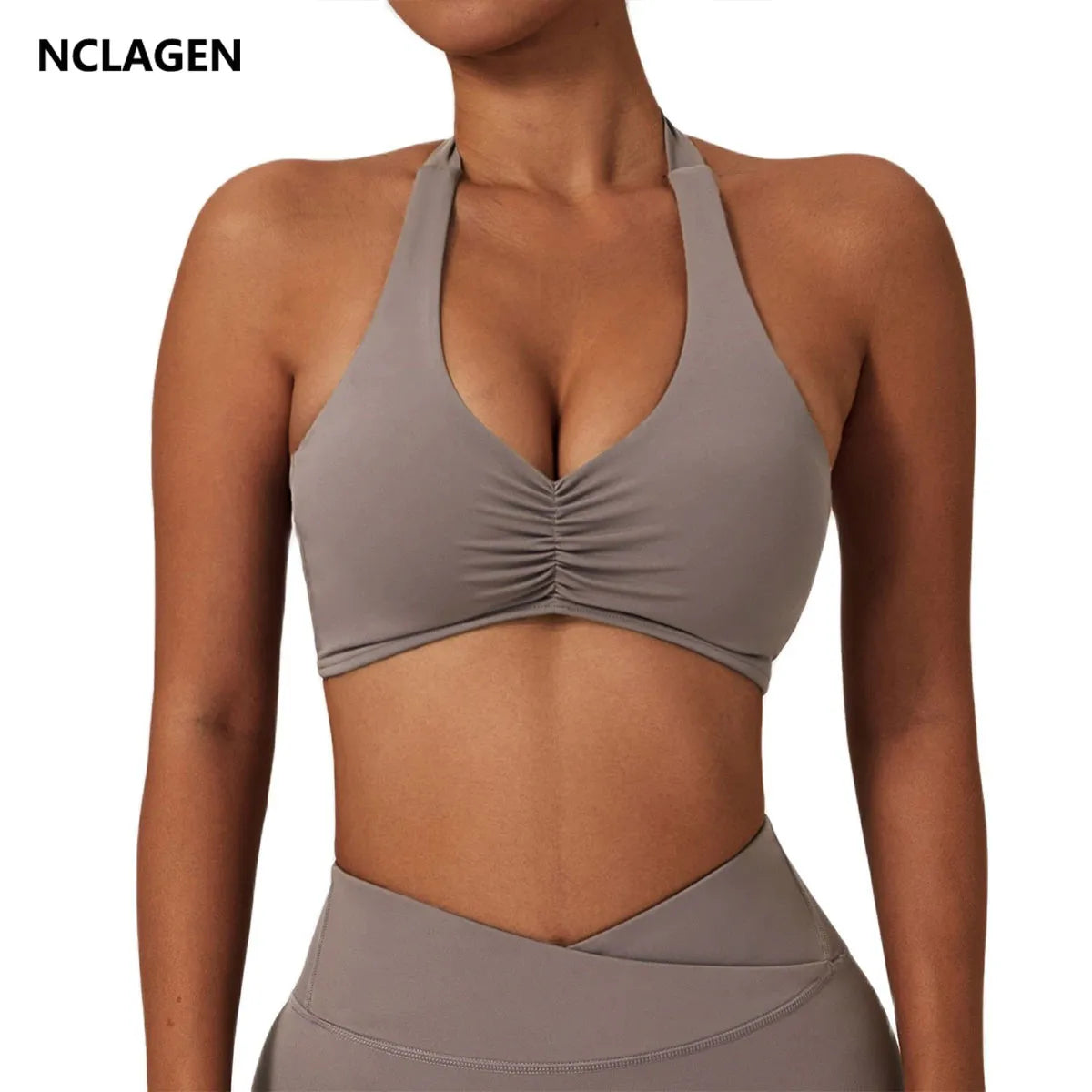 Women Halter Sports Bra High