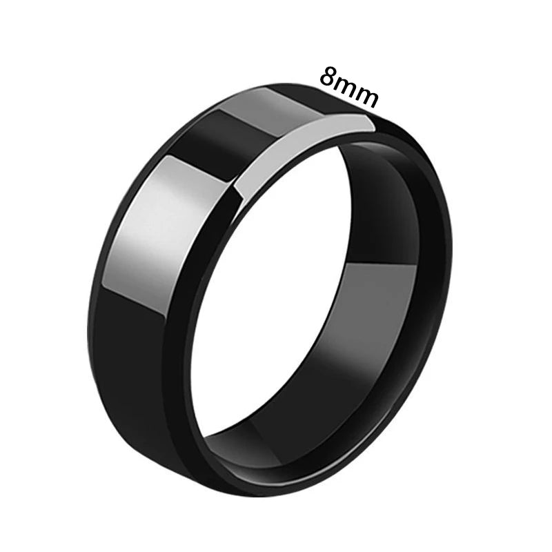 Geometric Stainless Steel Ring