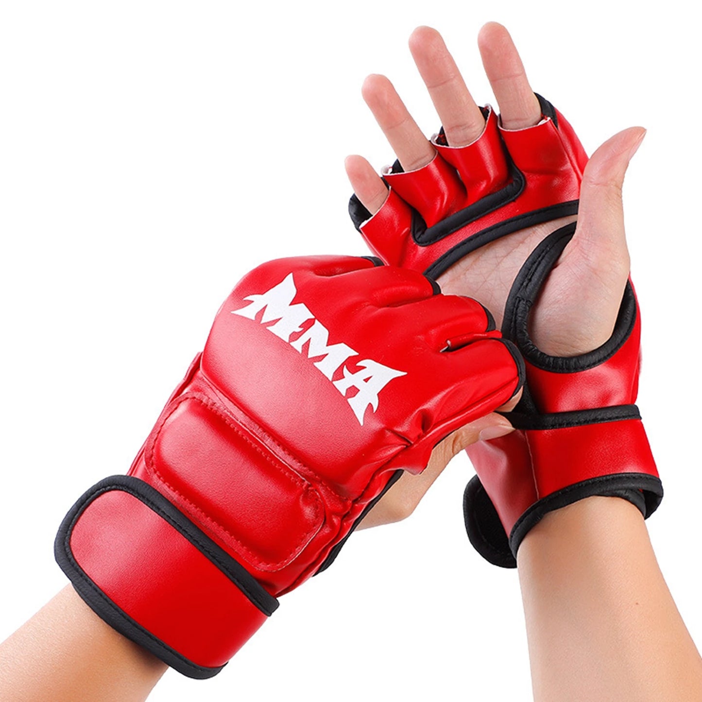 Kick Boxing MMA Gloves for Men Women PU