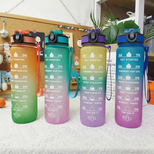 Motivational Sports Water Bottle - 900ml to 1000ml