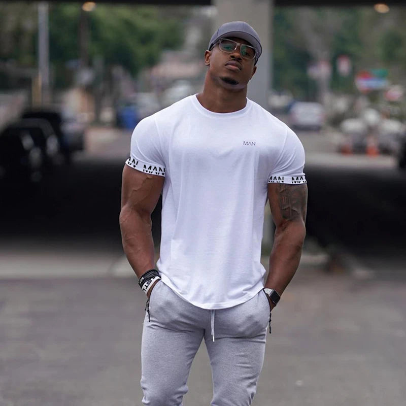 Men's Active Dri-Fit Compression Muscle T-shirt