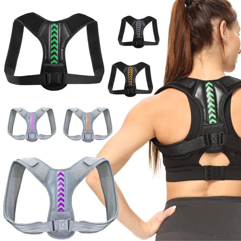 Adjustable Belt Back Shoulder Posture Corrector Clavicle Spine Support