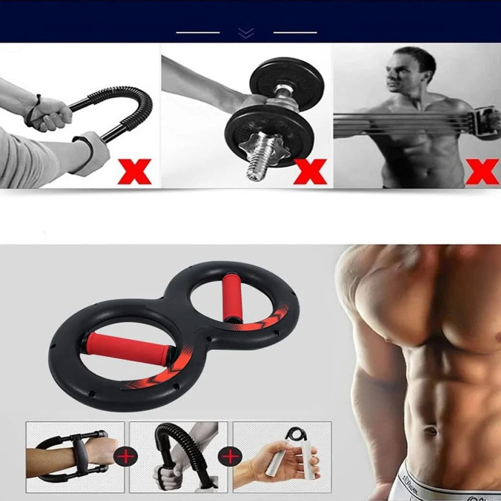 Hand Strength Grip Trainer Multifunction Forearm Strength Force Fitness Springs Power Wrist Arm Exerciser Strength of Arm