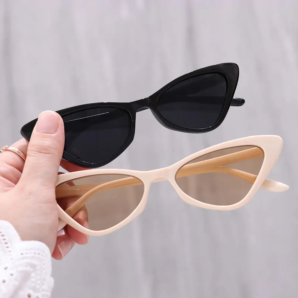 Cat Eye Women's Fashion Vintage Sun Glasses UV400