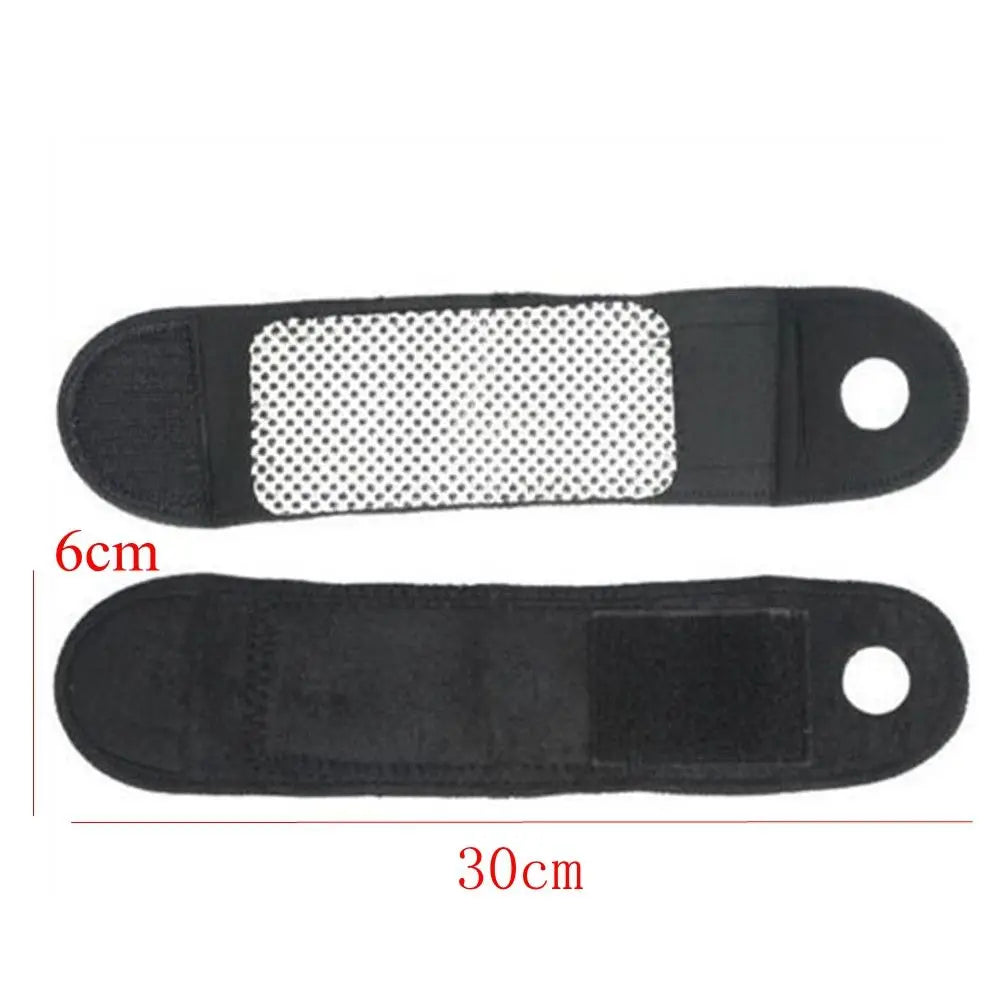 1 Pair Tourmaline Self-Heating Wrist Brace With Infrared Magnetic Therapy Pad